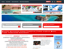 Tablet Screenshot of mayotte-annupro.com